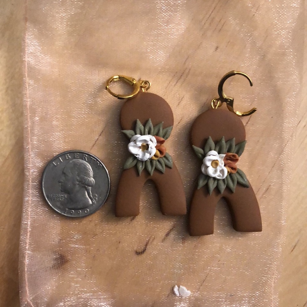 Polymer earrings - Picture 5 of 6
